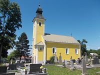 Livinské Opatovce - Kostol sv. Kataríny Alexandrijskej