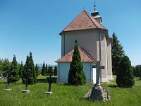 kostol od cintorína