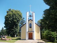 kostol v obci Libichava