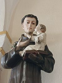 sv. Antoníček s dieťaťom