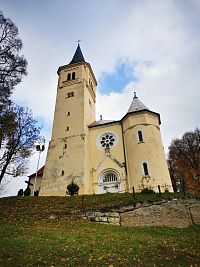 Moravské Lieskové - Kostol sv. Martina