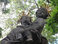 Bílina - Baroková socha sv. Antonína Paduánského