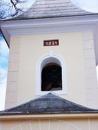 zvonička s dátumom 1831