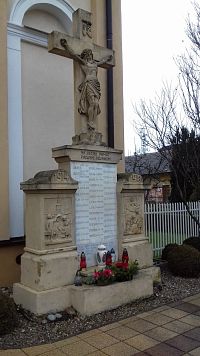 Trebatice - Pomník Obetiam 1. svetovej vojne