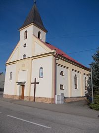 kostol s krížom misii
