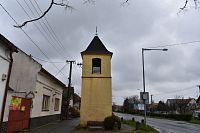 evanjelická zvonica v obci Matúškovo