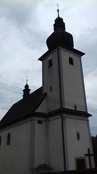 predstavaná veža kostola