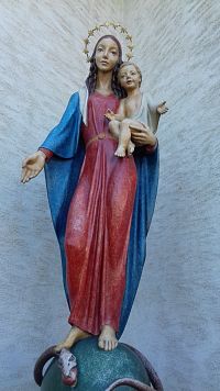 Panna Mária s jezulátkom