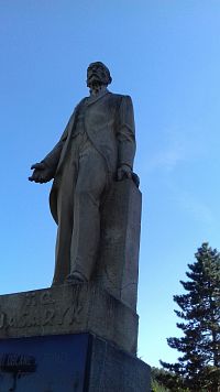 socha prezidenta Masaryka