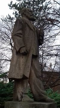 socha Petra Cingra - baníka, odborára