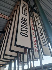 mechanické informačné tabule