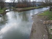 sútok Lučnice a Ostravice z Hradní lavky