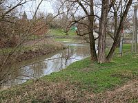 posledné metre toku Lučiny