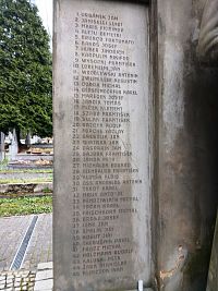 mená padlých vo vojne