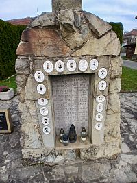 fotografie a mená padlých v 1. sv. vojne