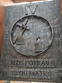 zastavenie IV. - JEŽIŠ STRETÁVA SVOJU MATKU