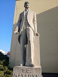 Paskov - Socha prezidenta T. G. Masaryka