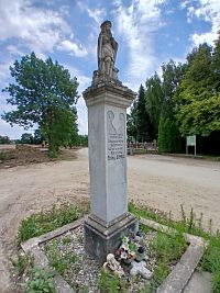 Bašovce - Socha sv. Vendelína