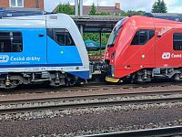 dva rôzne zafarbenia