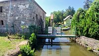 kanál Perec a mlyn