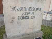 pamätník padlým v 1.svetovej vojne