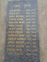 padlí v 1. svetovej vojne