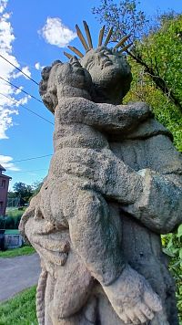 sv. Antonín s Ježiškom