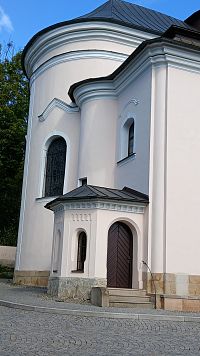 ukončenie lode kostola