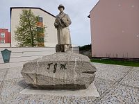 obnovená socha T.G.Masaryka