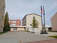 Velká Bystřice - Památky u Masarykovy základní školy