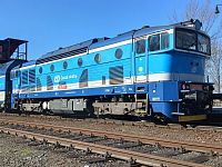 lokomotíva rady 750 717-1 Brejlovec