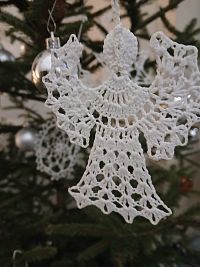 ručne vyrobený anjelik