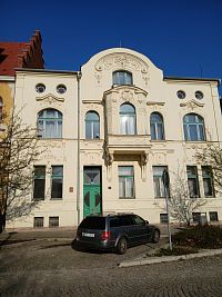 radový mestský dom na námestí Svobody