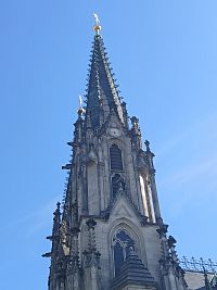 horná časť najvyššej veže