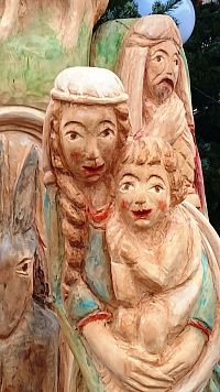 Panna Mária s Ježiškom a sv. Jozef