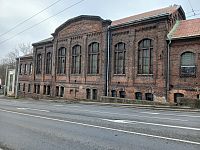 budovy u cesty Těšínska