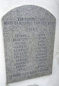 rodiny, ktoré sa už z koncentrákov po vojne nevrátili