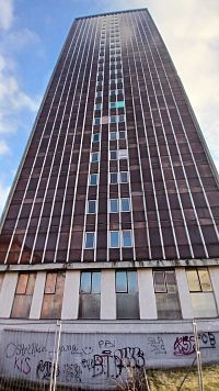 severná časť budovy