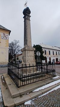 morový stĺp v Svätom Juri