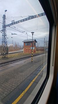 podľad z vlaku