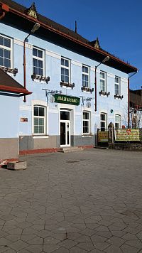 časť železničnej budovy