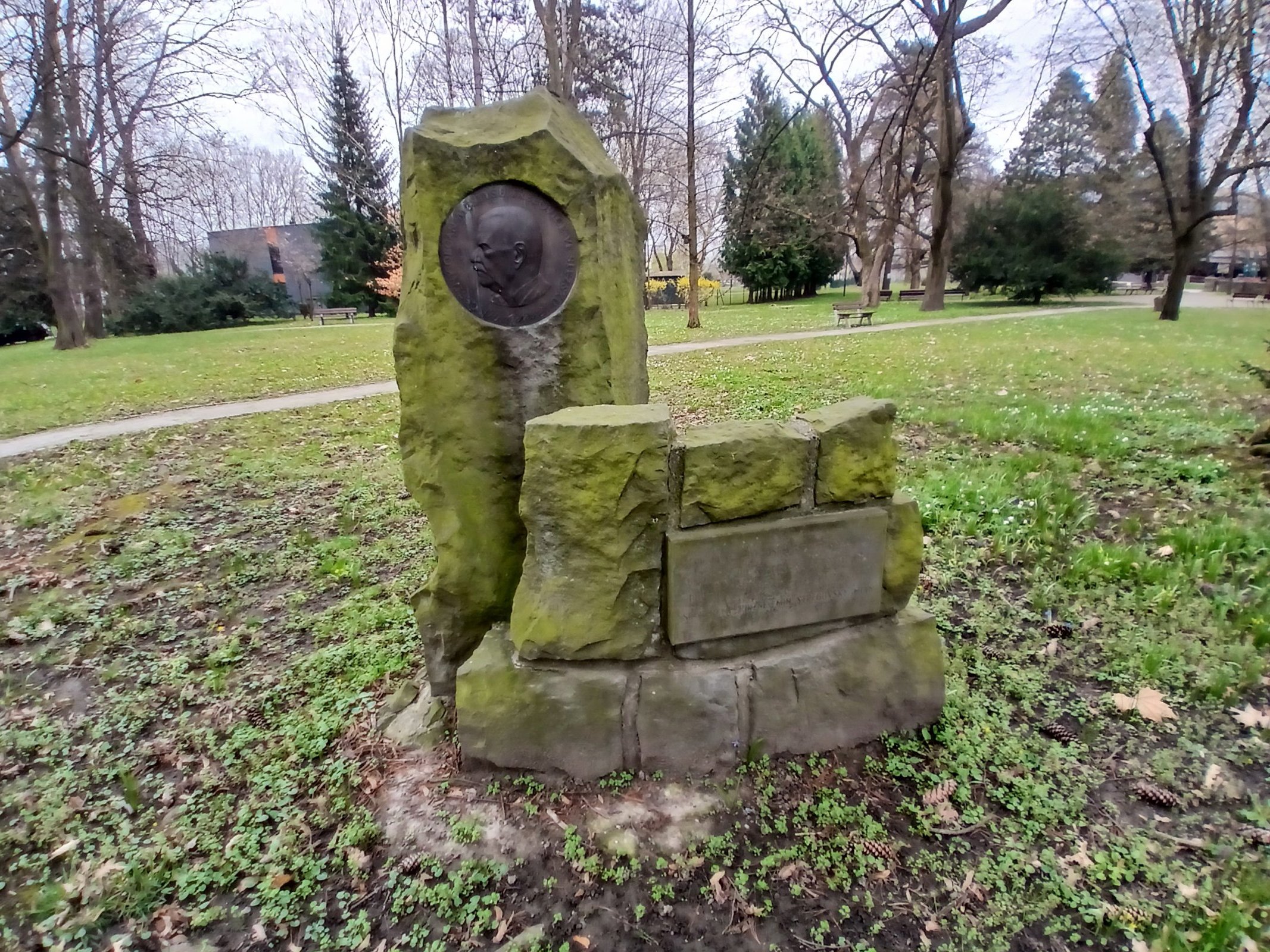 Ostrava -Třebovice - Pomník Petra Bezruče