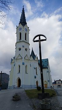 Černová - Kostol Panny Márie Ružencovej