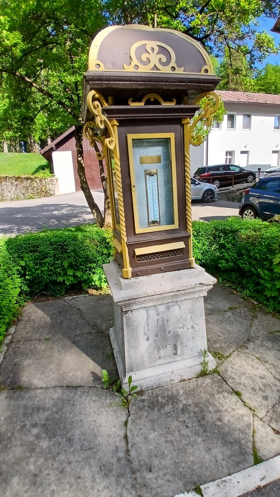 Ľubochňa - Historický meteorogický stĺp