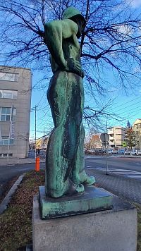 umiestnenie sochy - Prokešovo námestie