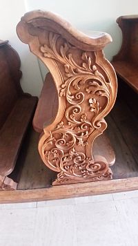 detail lavice