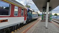 Tatran odchádza z Trenčína smer Bratislava