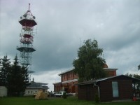 Kozakov - 50 m oceľová veža z roku 1995
