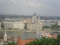 pohľad na Dunaj a Baziliku sv.Štefana