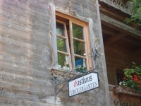 tyrolský dom - detail